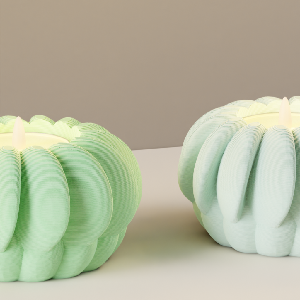 Elegant Tealight Holder LED Candle Stand (Pack of 2 or 4)