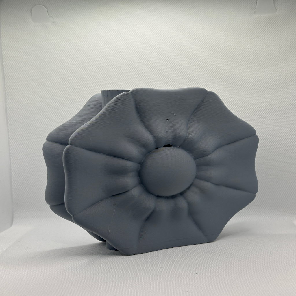 Flower Sculpture Vase – Modern Floral Décor Accent