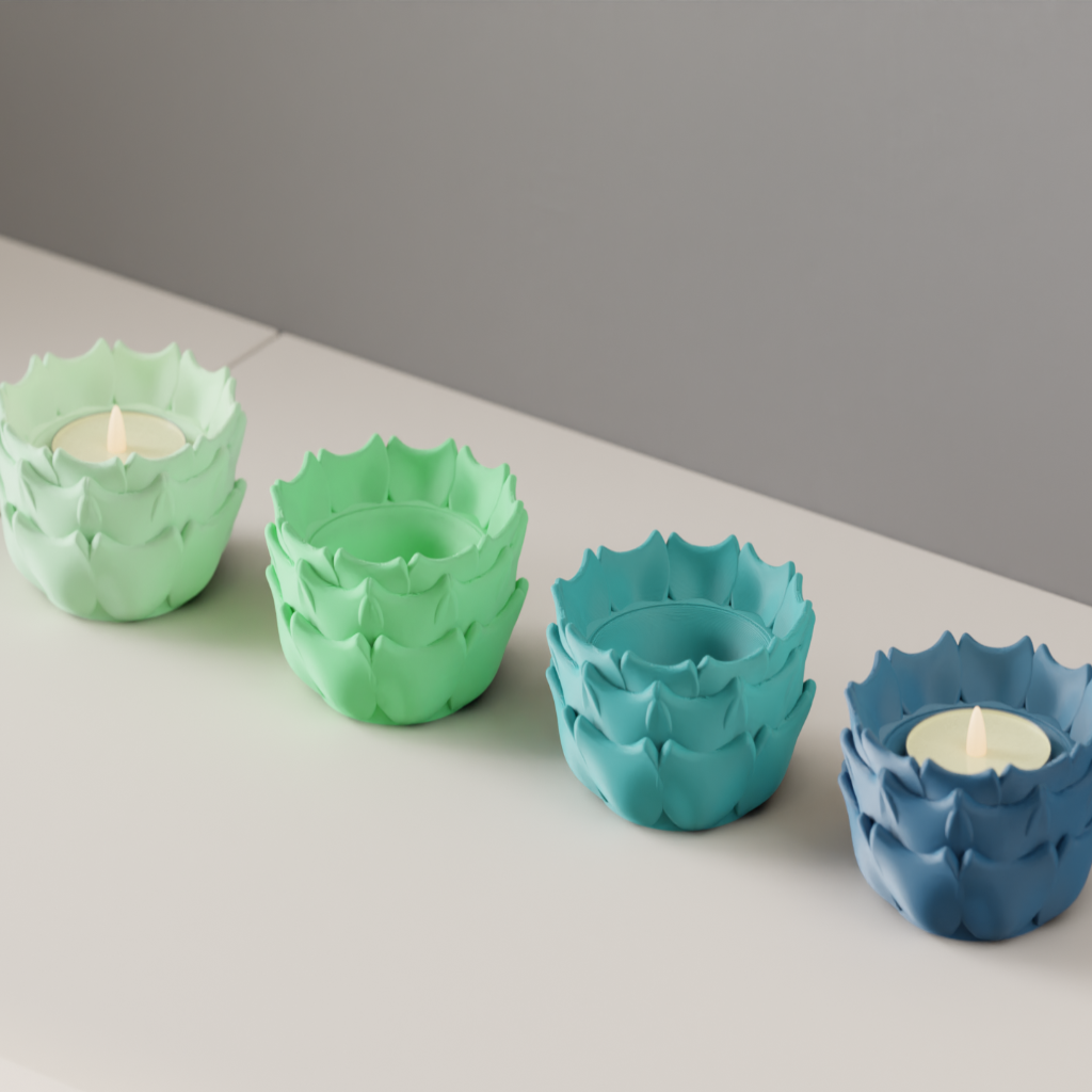 LED Candle Holder (Pack of 2 or 4)