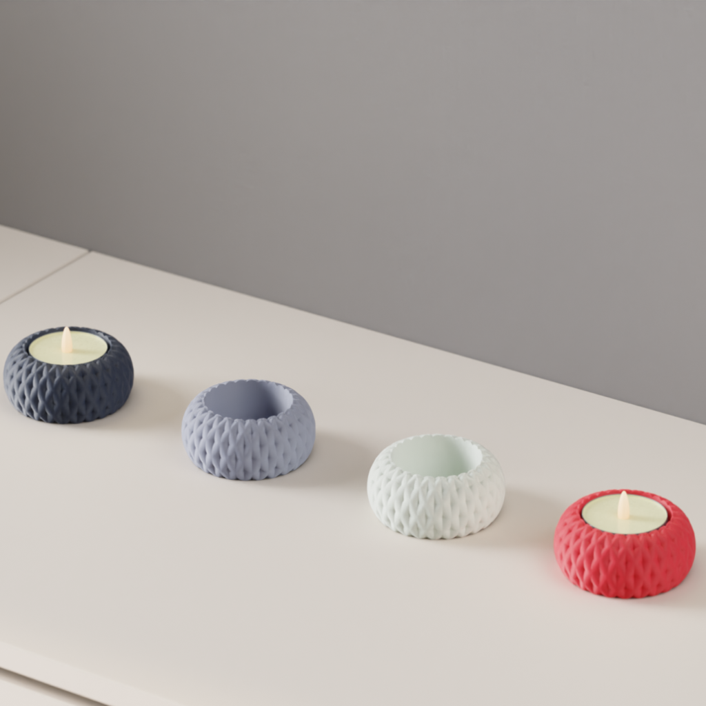 LED Tealight Basket (Pack of 2 or 4)