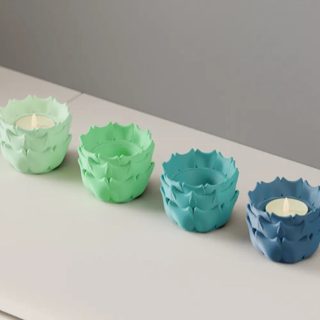 Tealight Lamp LED Candle Holder (Pack of 2 or 4)