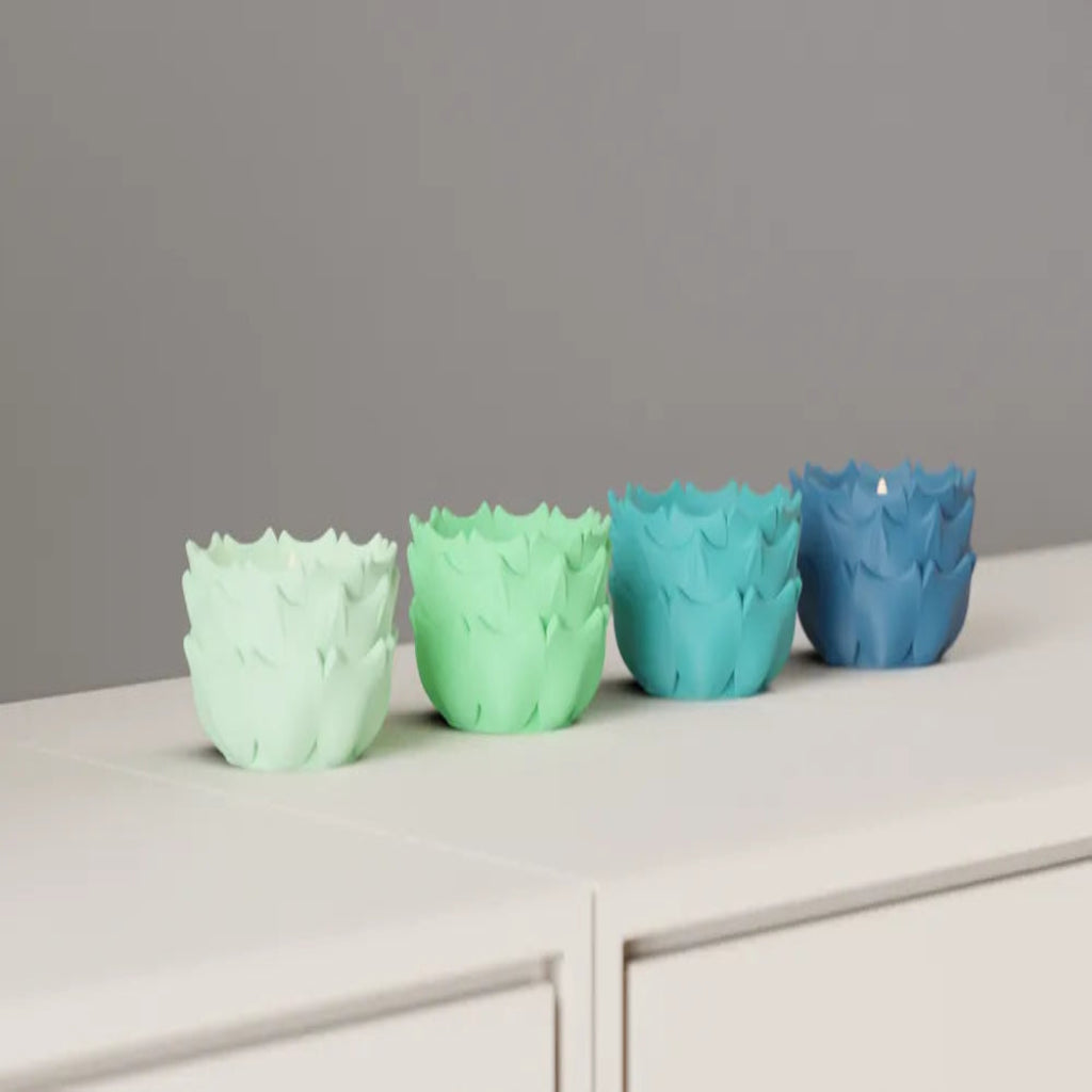 Tealight Lamp LED Candle Holder (Pack of 2 or 4)