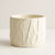Modern Crumpled-Texture Planter – Minimalist Matte Design