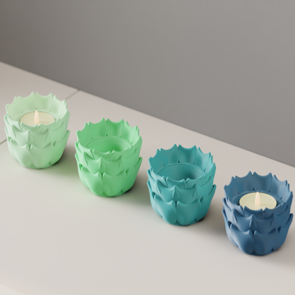 LED Candle Holder Tea Light Holders (Pack of 2 or 4)