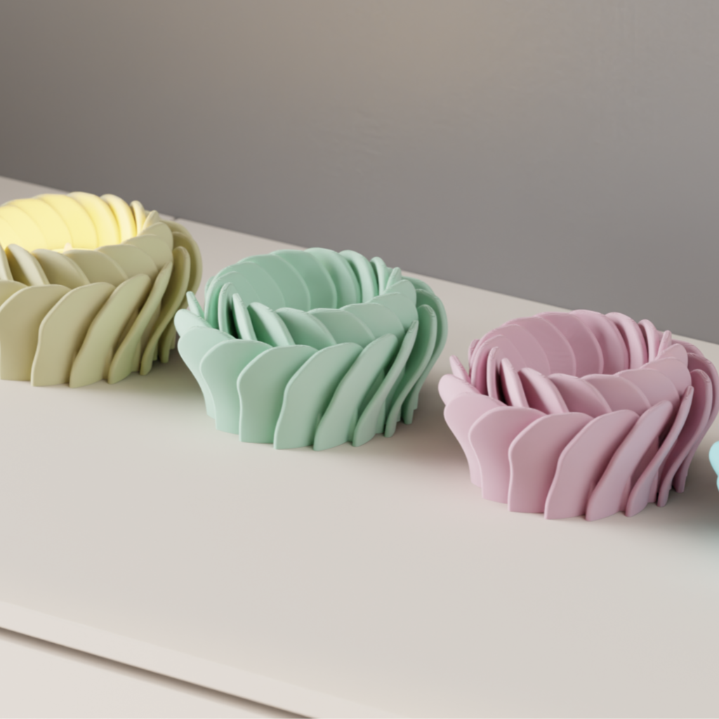 Elegant Tealight Floral Design Candle Holder (Pack of 2 or 4)