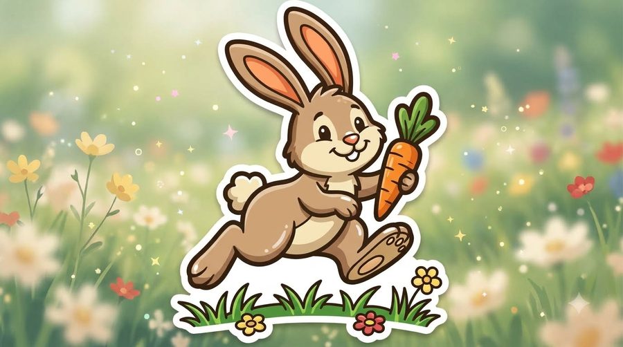 Rabbit coloured
